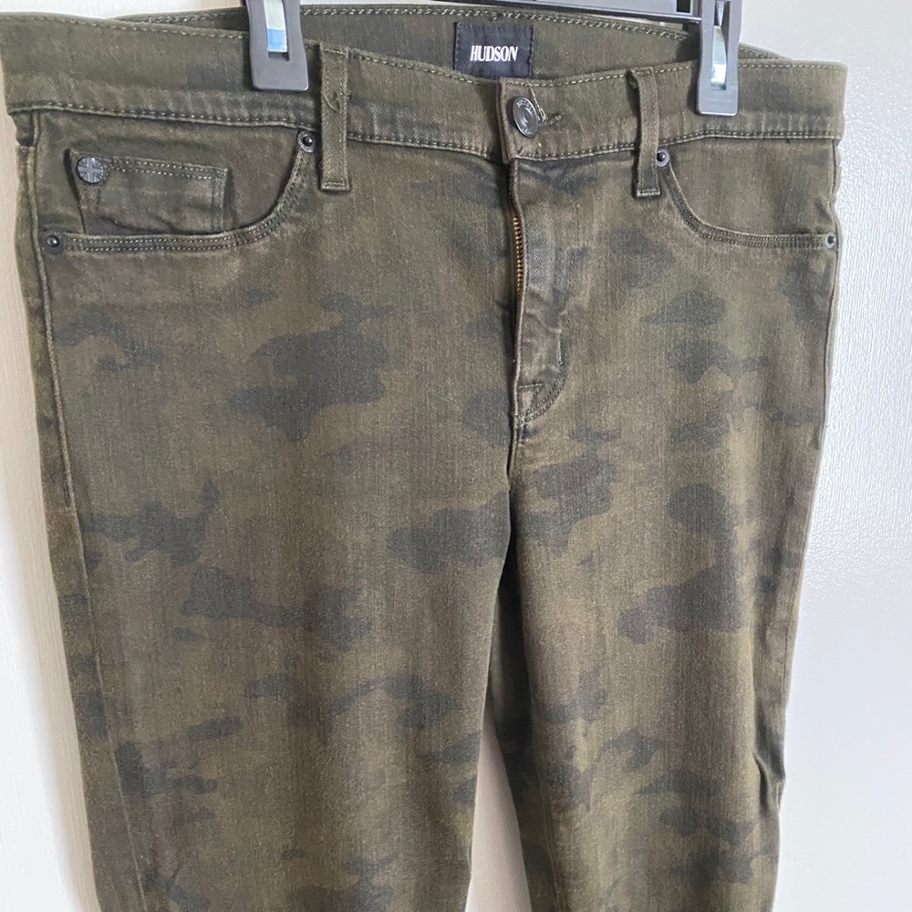 Hudson Krista Super Skinny Camo Jeans